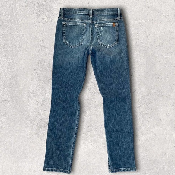 JOE'S DISTRESSED KEAGAN SKINNY JEAN MEDIUM WASH - 26 - Picture 5 of 7